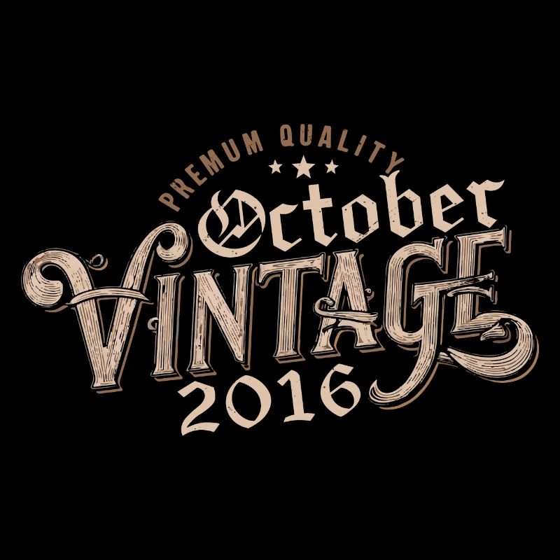 October Birthday Gift | Born in October 2016