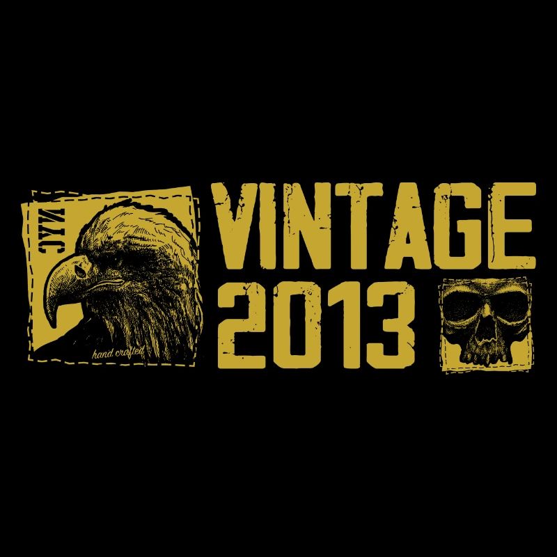 Vintage 2013 Retro Jubiläum Geschenk 2013