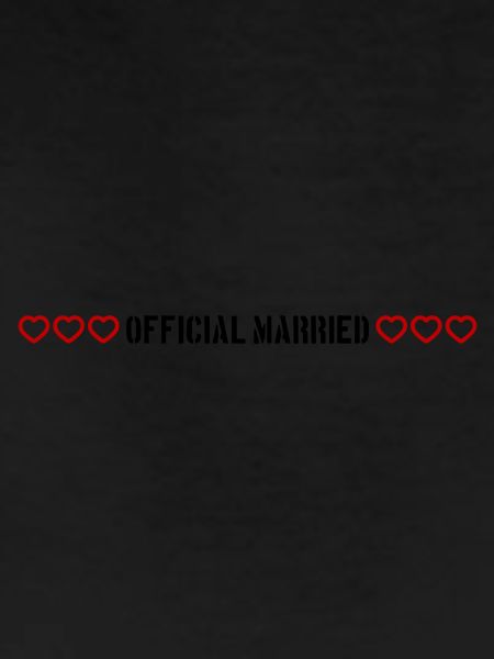Married Wedding Heart