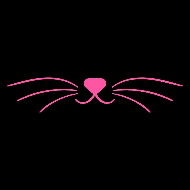 Cute Pink Cat Face Mask