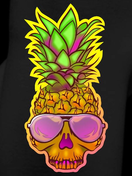 Skull Pineapple 1