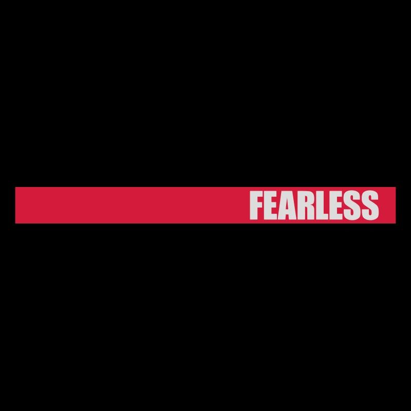 fearless Text Quote Design