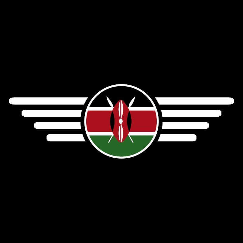 I Love Kenya, Elegance Style Design T-Shirt