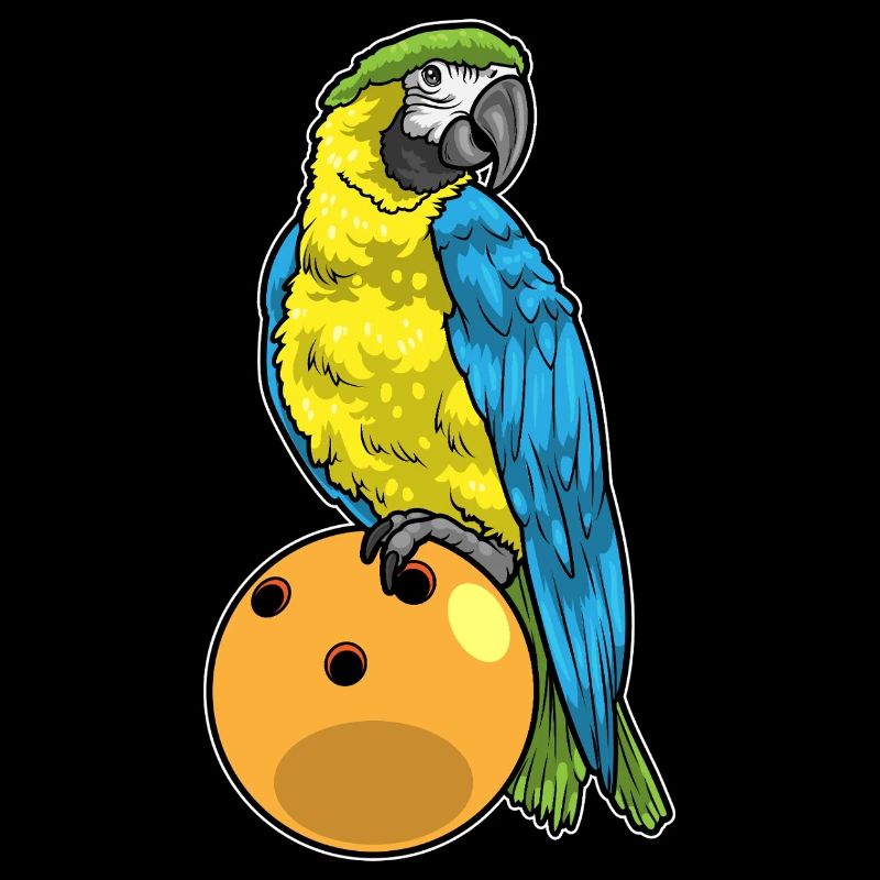 Perroquet Bowling Boule de bowling