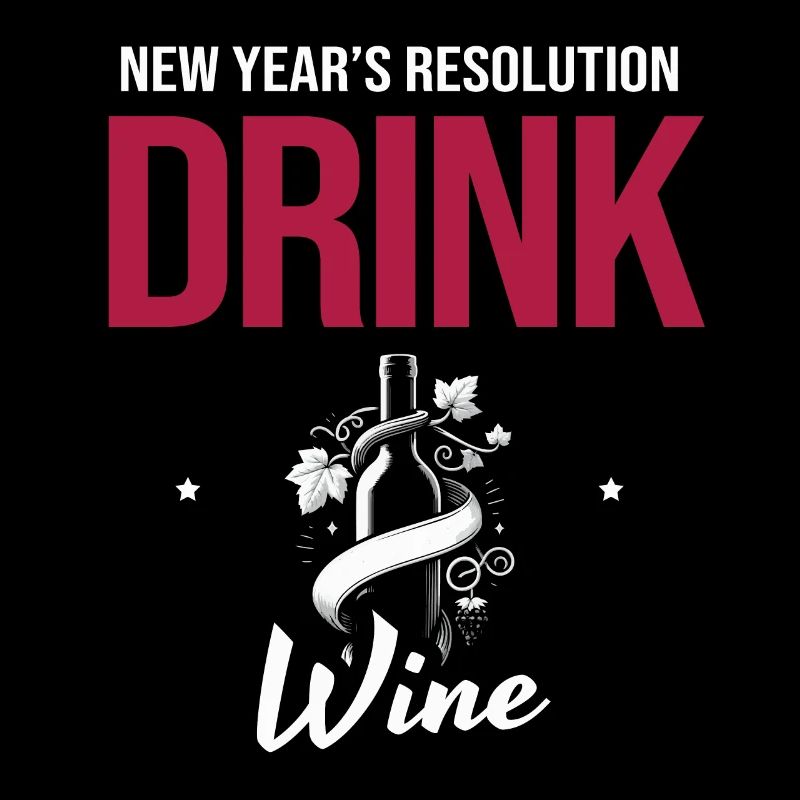 Résolution du Nouvel An : Boire plus de vin, objectifs du vin