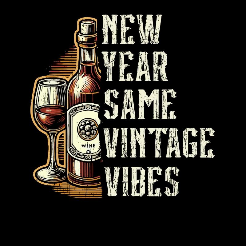 New Year Same Vintage Vibe, Wine Lovers