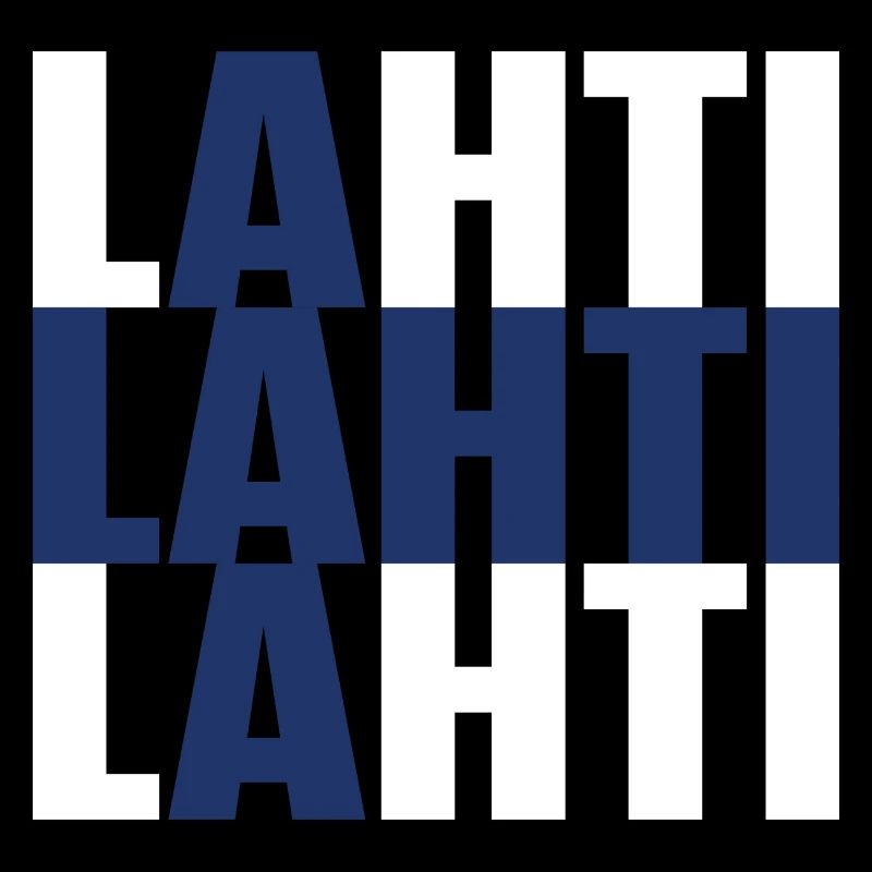 Lahti Finlande Drapeau
