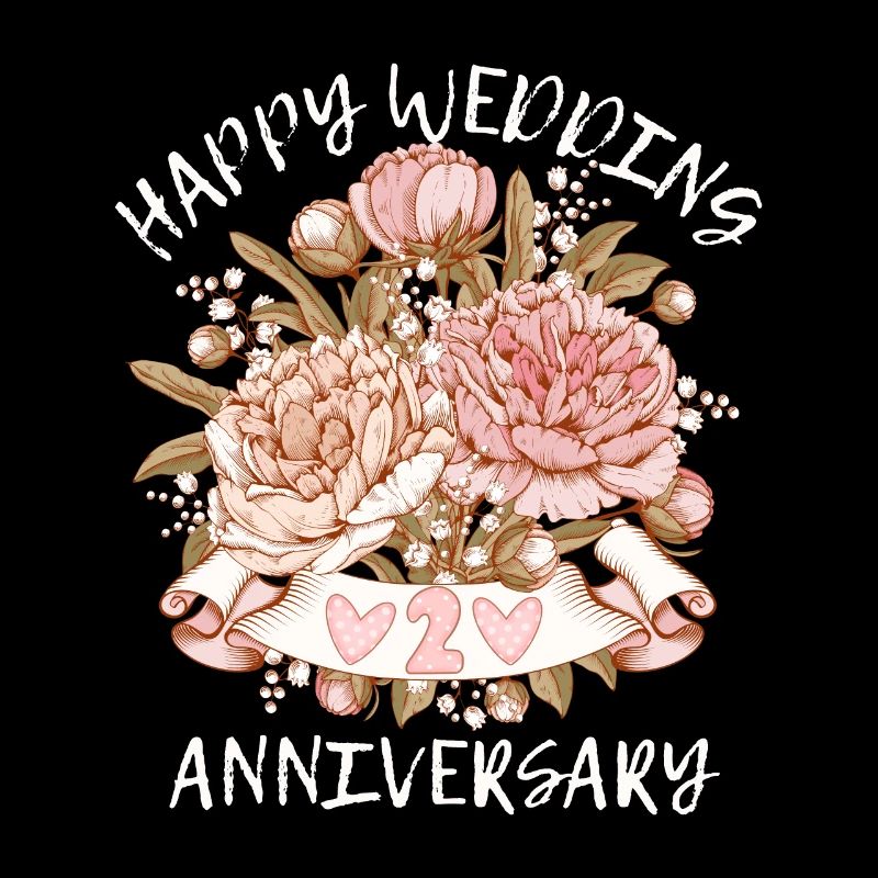 Wedding Anniversary Congratulations with Hydrangeas