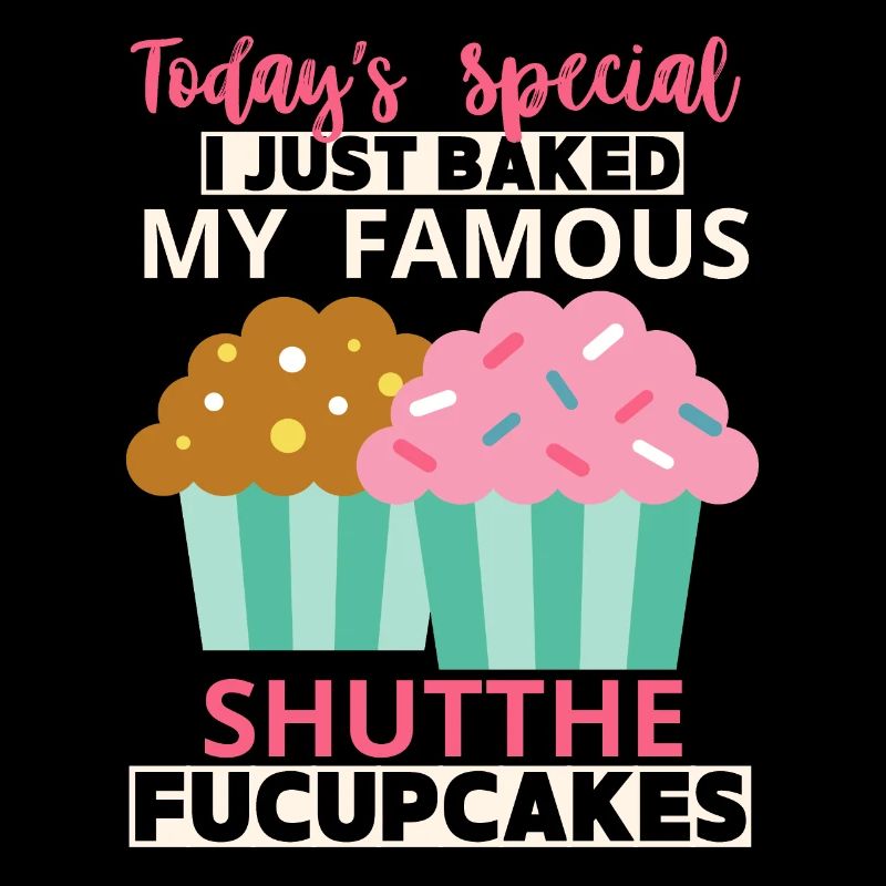 Cupcakes, lustiger Spruch Shutthefucupcakes