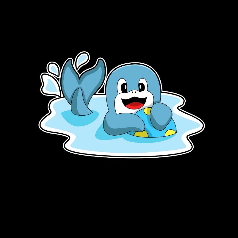 Dolphin with water polo
