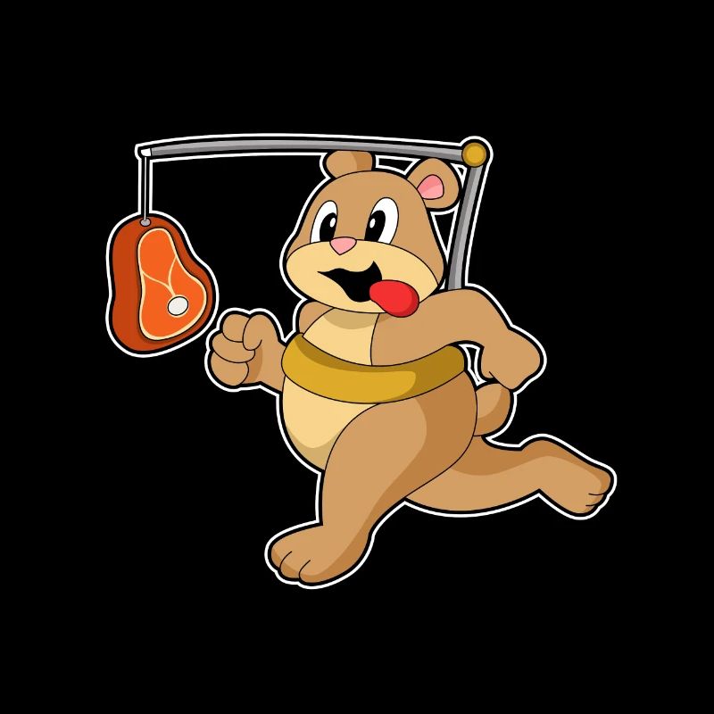 Bear as jogger