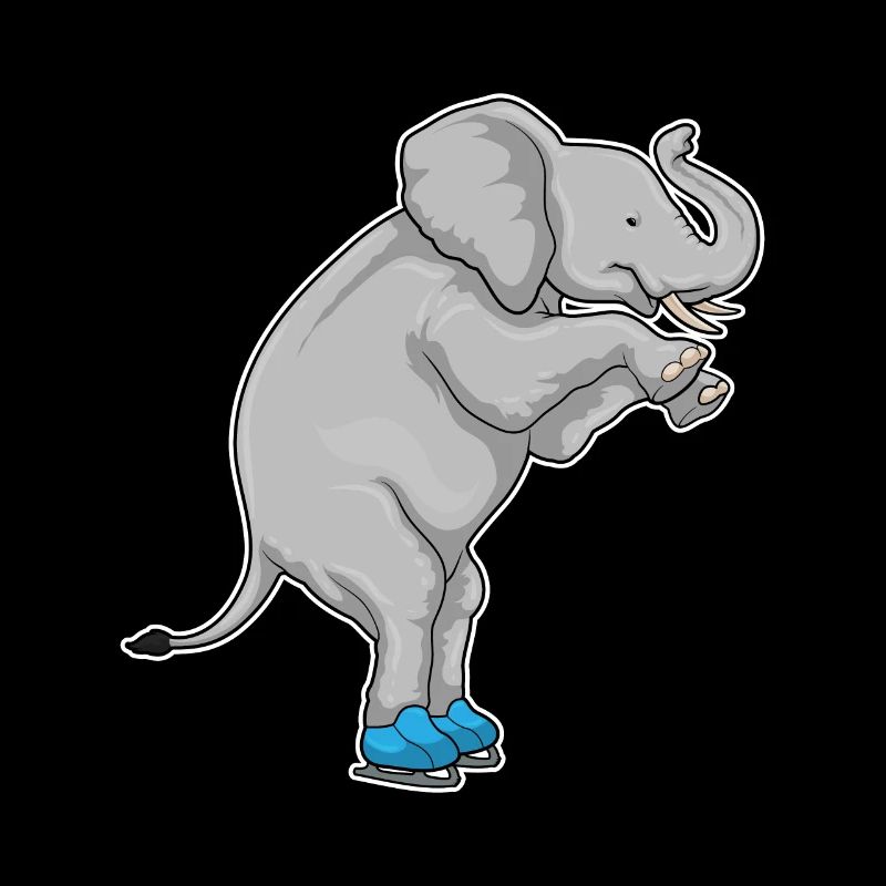 Elephant Ice Skating Skates
