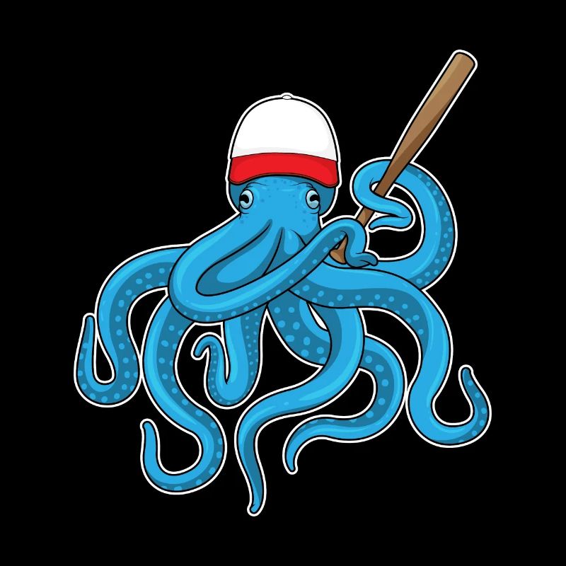 Octopus Baseball Bat Baseball