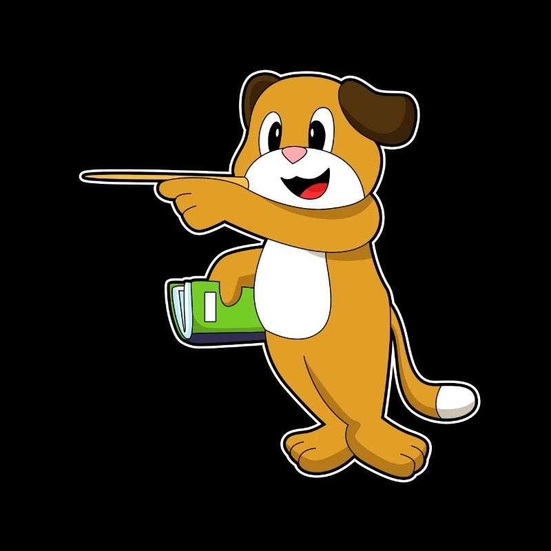 Dog Teacher Book Pointer