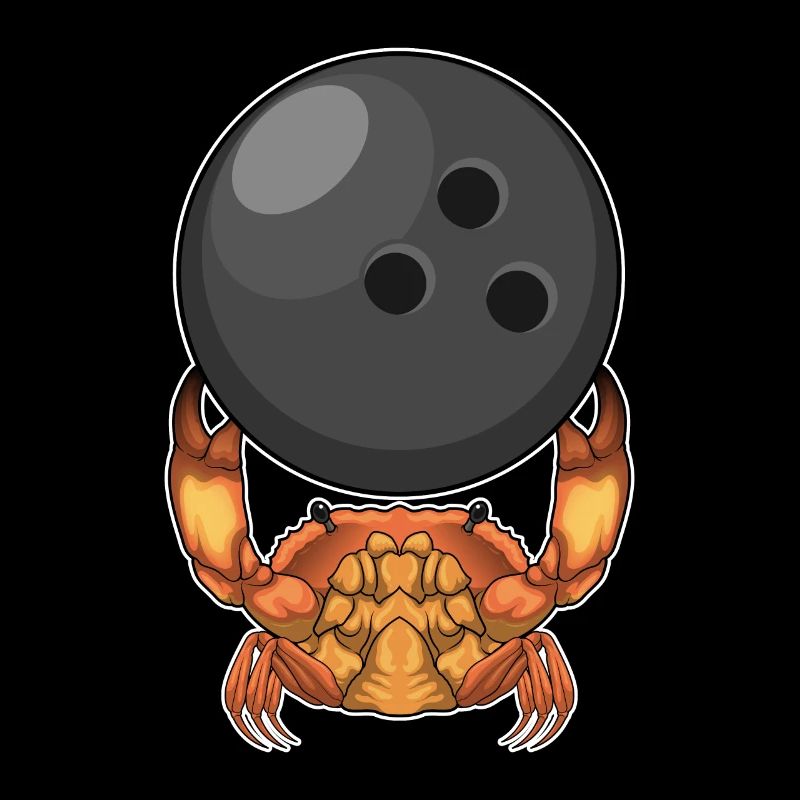 Krabbe Bowling Bowlingkugel