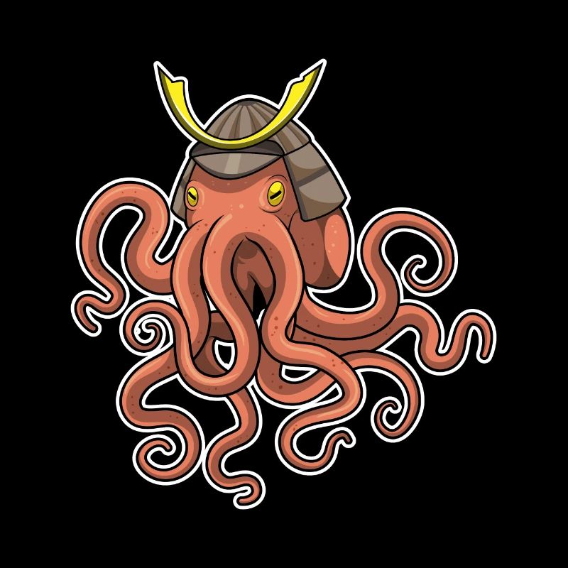 Octopus Samurai Arts Martiaux