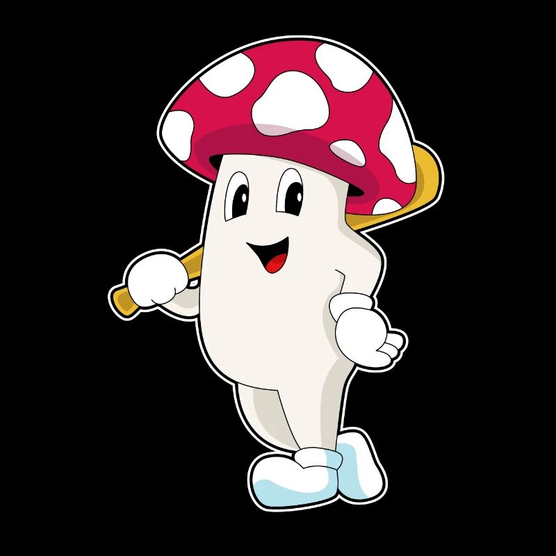 Batte de baseball Mushroom