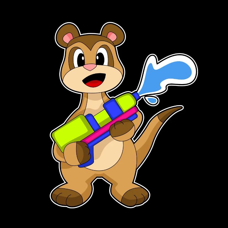 Pistolet à eau suricate