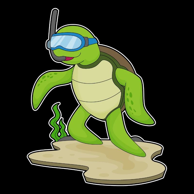 Turtle Diver Snorkel