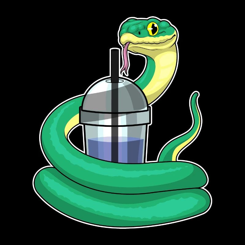 Snake Bubble Tea
