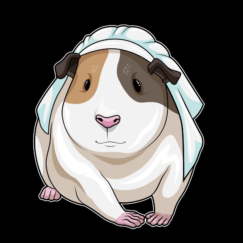 Mariage de la mariée cochon d’Inde