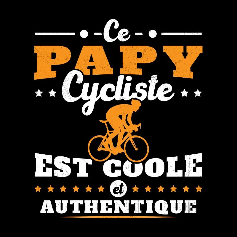 Ce papy cycliste est coole et authentique