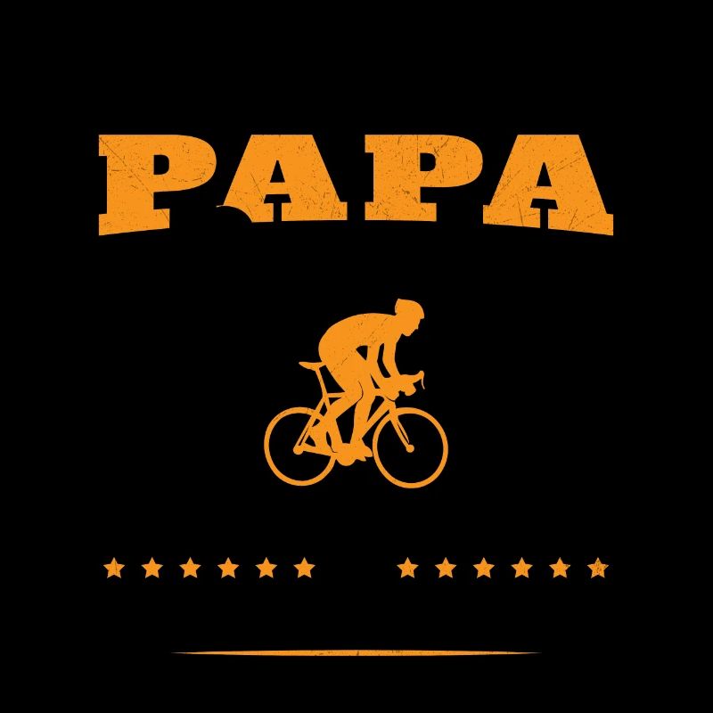 Ce papa cycliste est coole et authentique
