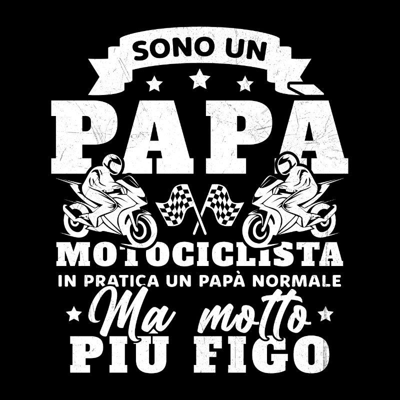 Un père motard et un père normal plus cool