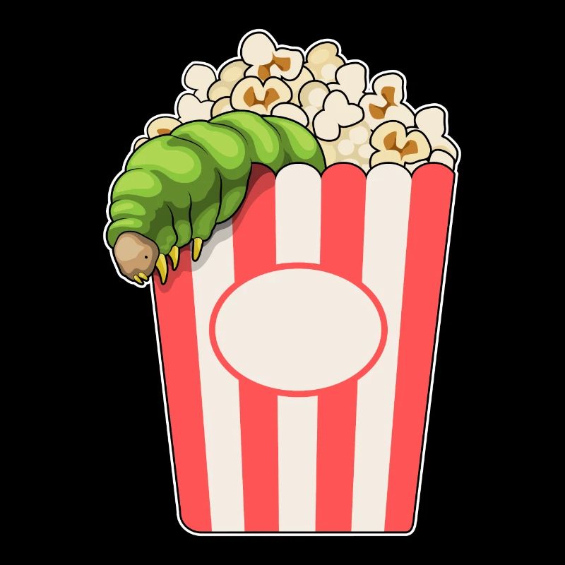 Raupe Popcorn