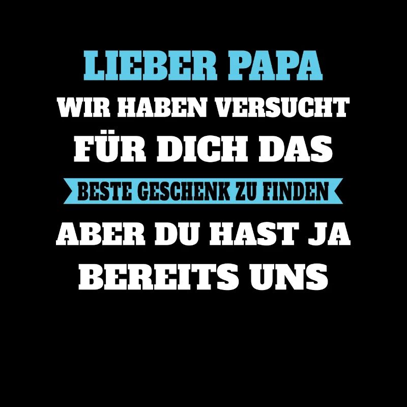 Papa Beste Geschenk Bereits Uns Vater Väter Kinder