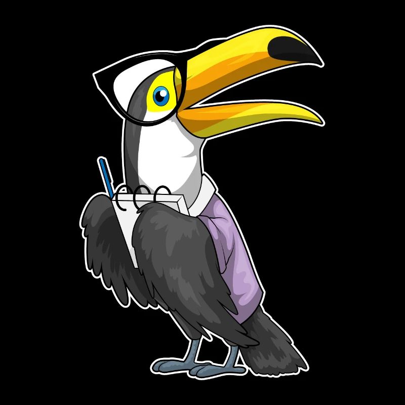 Toucan Secrétaire Bloc-notes