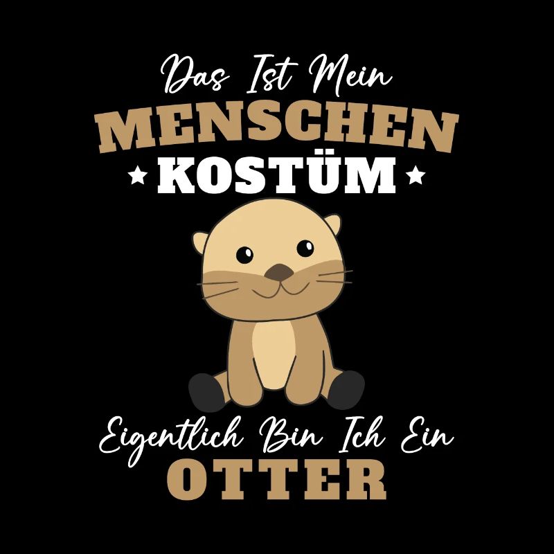 Menschen Kostüm Ich bin ein Otter