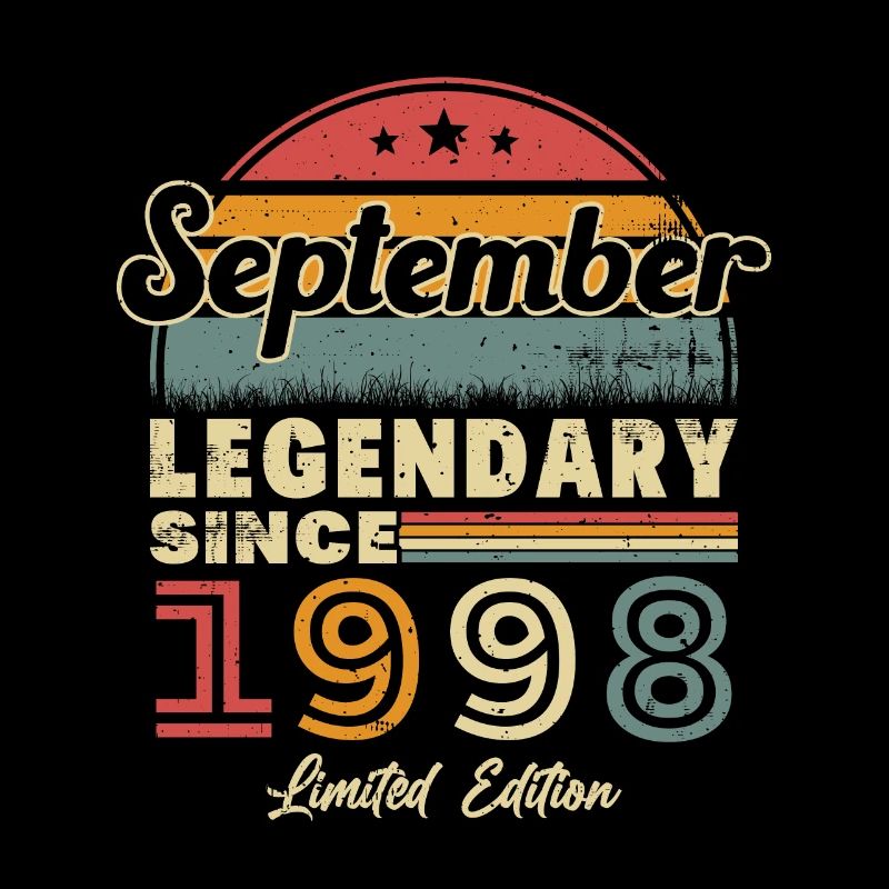 Vintage Retro September 1998 Geburtstagsgeschenk