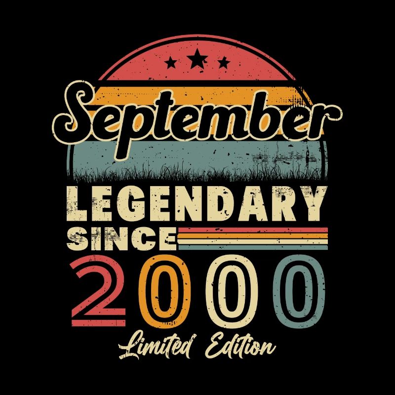 Vintage September 2000 Retro Geburtstagsgeschenk