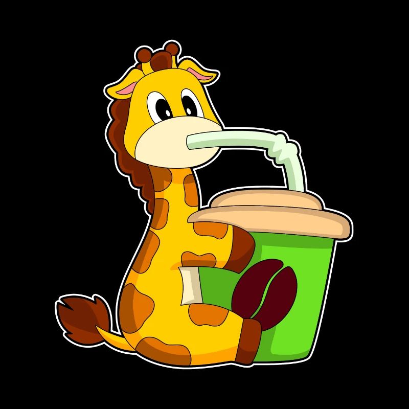 Giraffe Kaffee Kaffeebecher