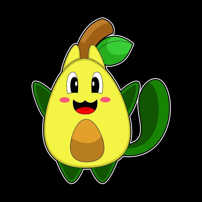 Katze Avocado