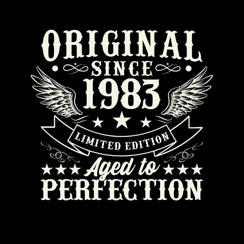 Vintage 1983 Geburtstagsgeschenk