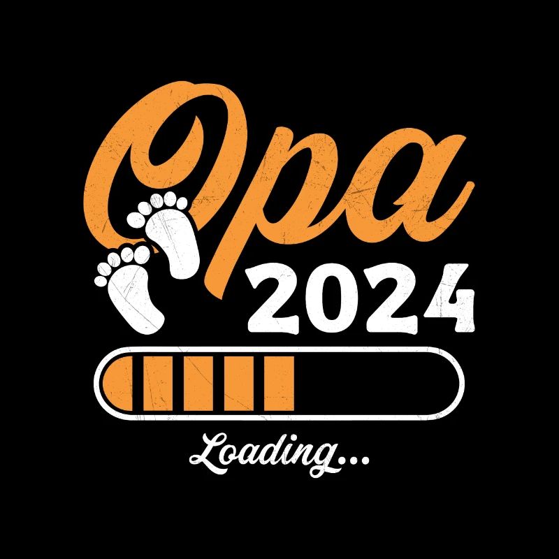 Werdender Opa 2024 Opa loading Geschenk Männer