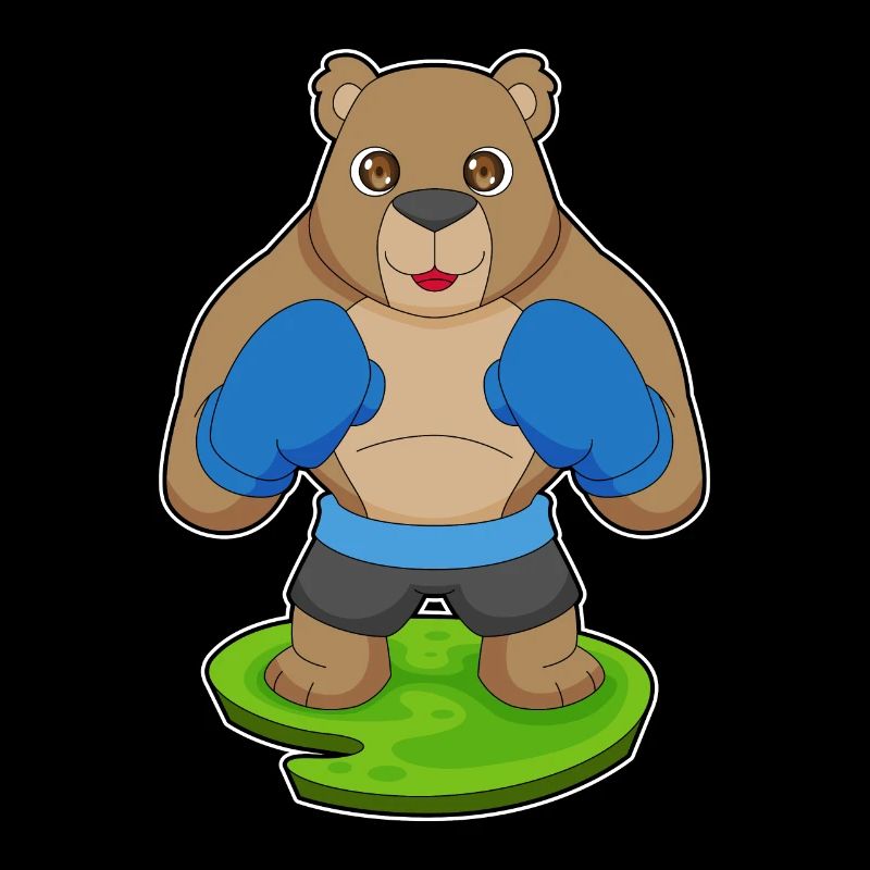 Bär Boxer Boxhandschuhe Boxen