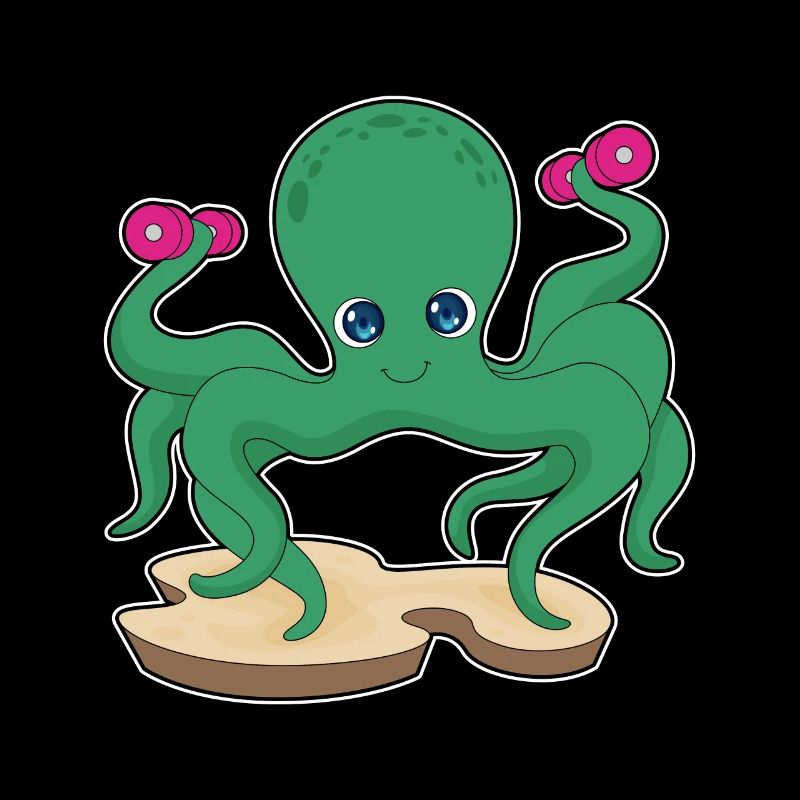 Haltères de musculation Octopus