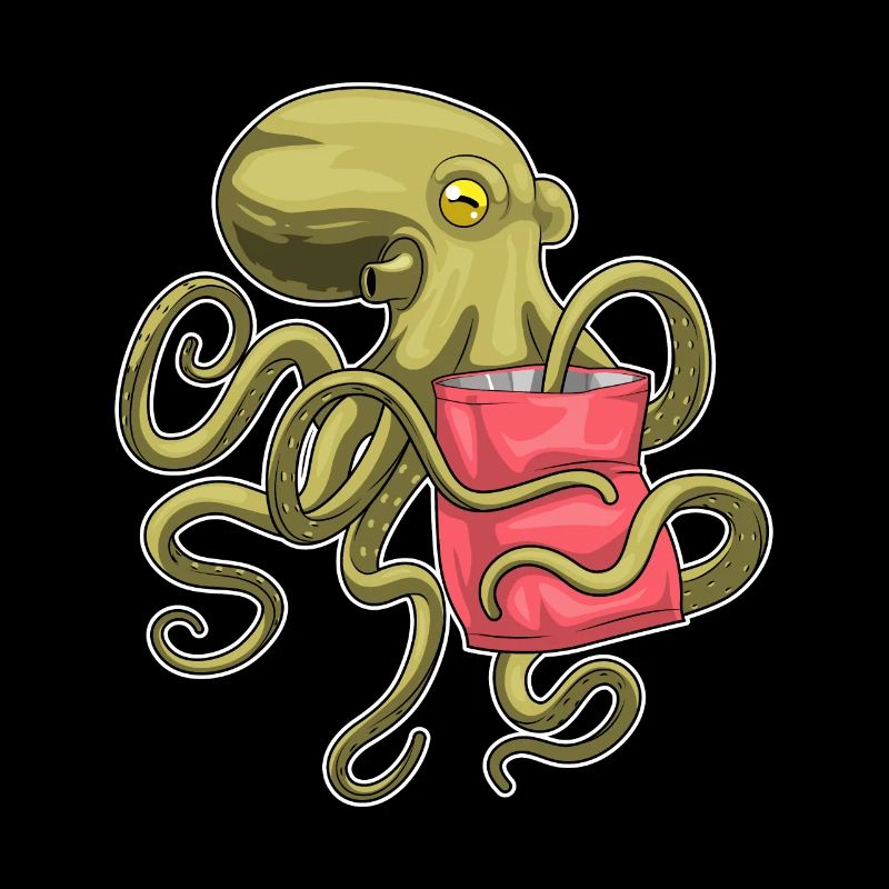Sac de chips Octopus