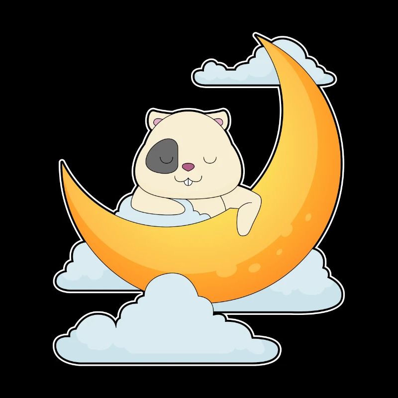 Hamster Mond Wolken