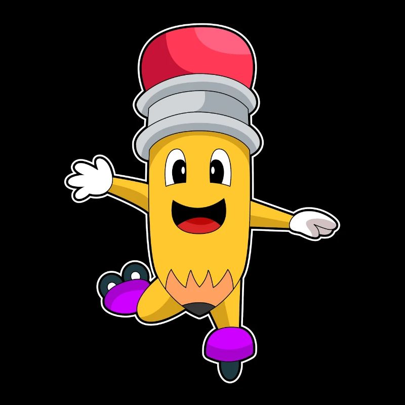 Bleistift Inline skating Rollschuhe