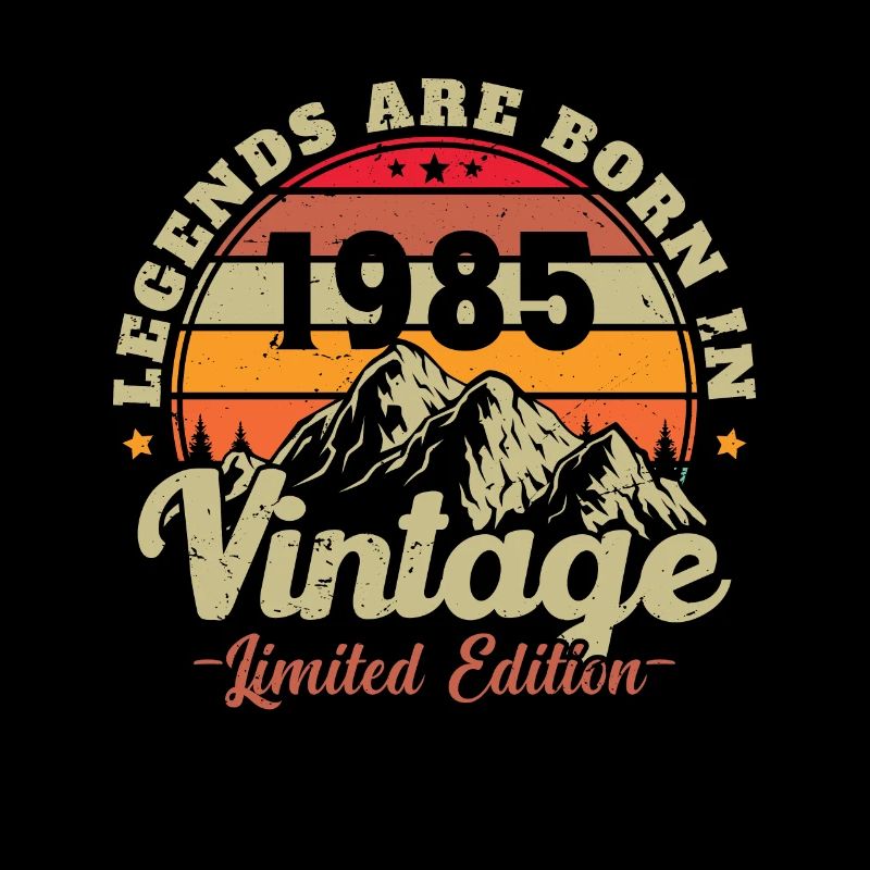 1985 Vintage Original 1985 Geburtstagsgeschenk