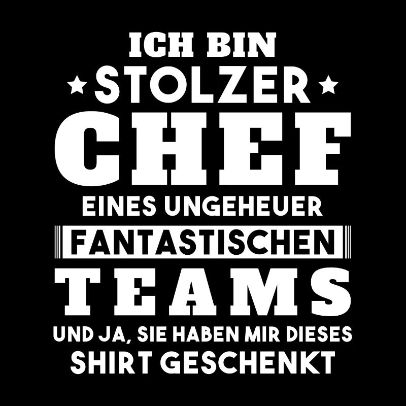 Ich bin Stolzer Chef Geschenkidee