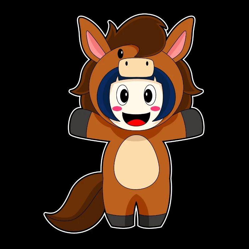 Pferd Mädchen Kostüm