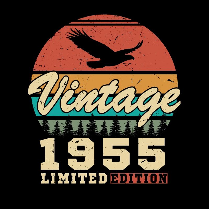 1955 Vintage Retro Geburtstagsgeschenk