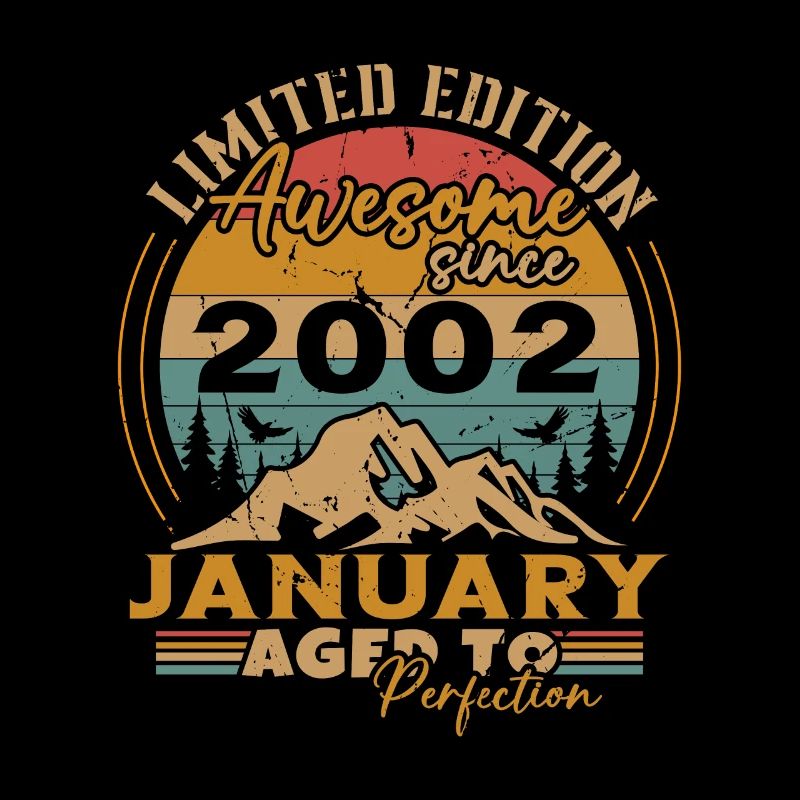 Cadeau D'anniversaire Nées En Janvier 2002
