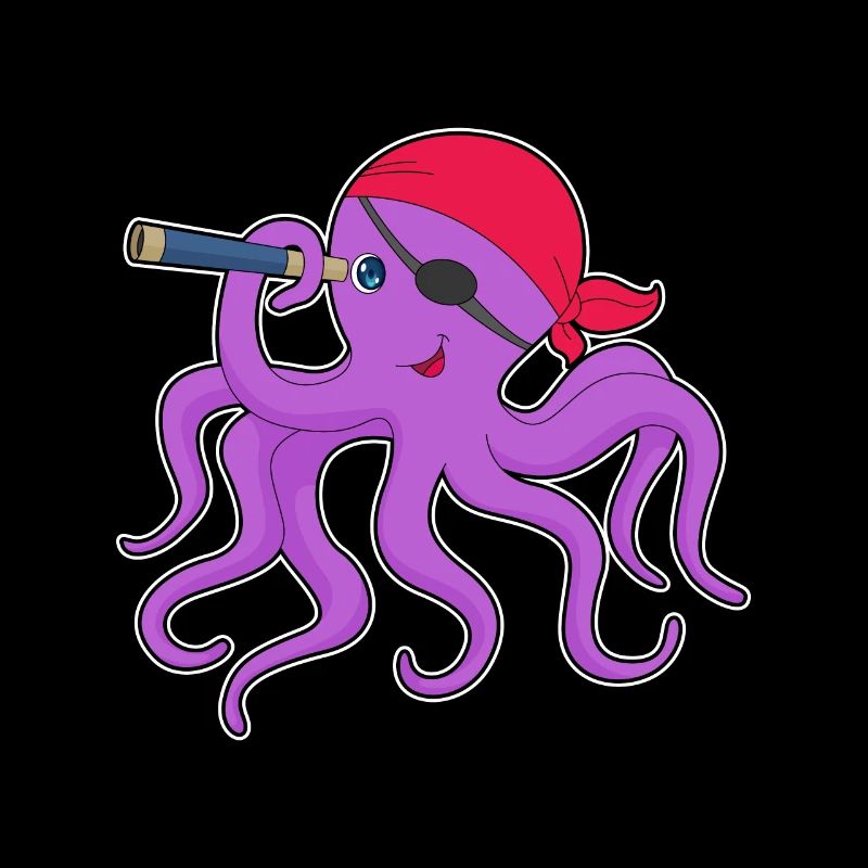 Octopus Pirate Binoculars