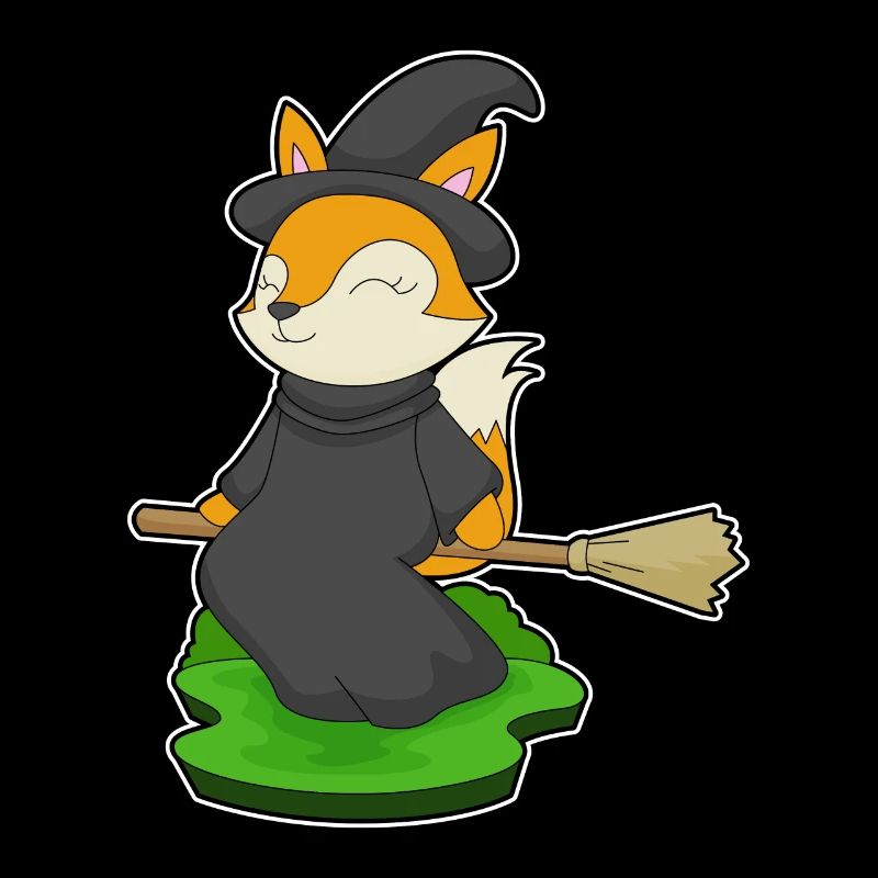 Fuchs Halloween Hexe
